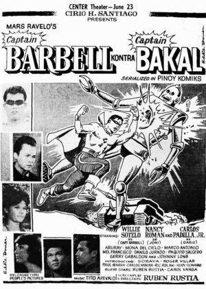 Captain Barbell Kontra Captain Bakal 1965